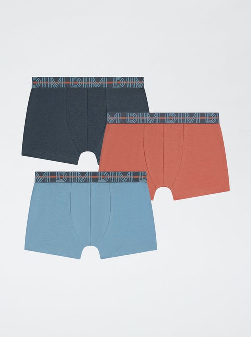 Set van 3 effen 'Dim' boxers - Kiabi Set van 3 effen 'Dim' boxers - Kiabi