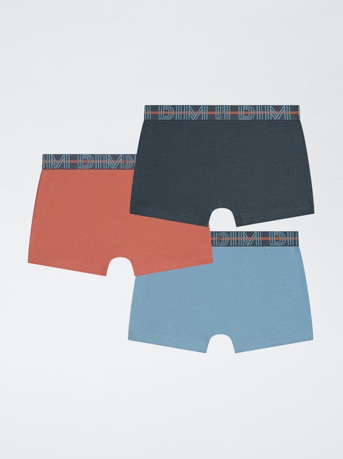 Set van 3 effen 'Dim' boxers - Kiabi Set van 3 effen 'Dim' boxers - Kiabi