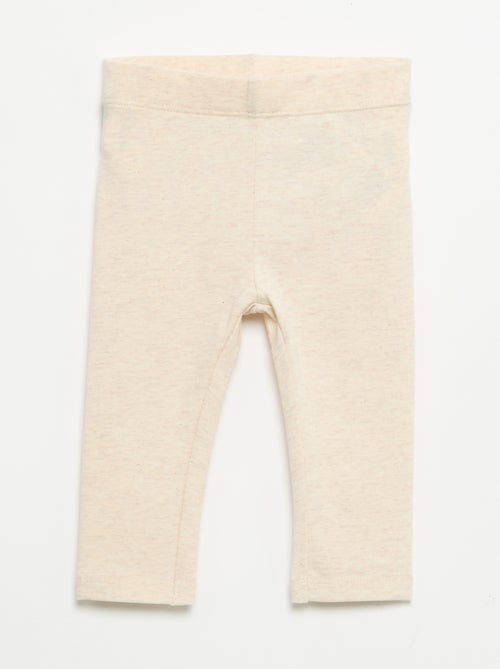 Set van 3 effen leggings van jerseytricot - Kiabi Set van 3 effen leggings van jerseytricot - Kiabi