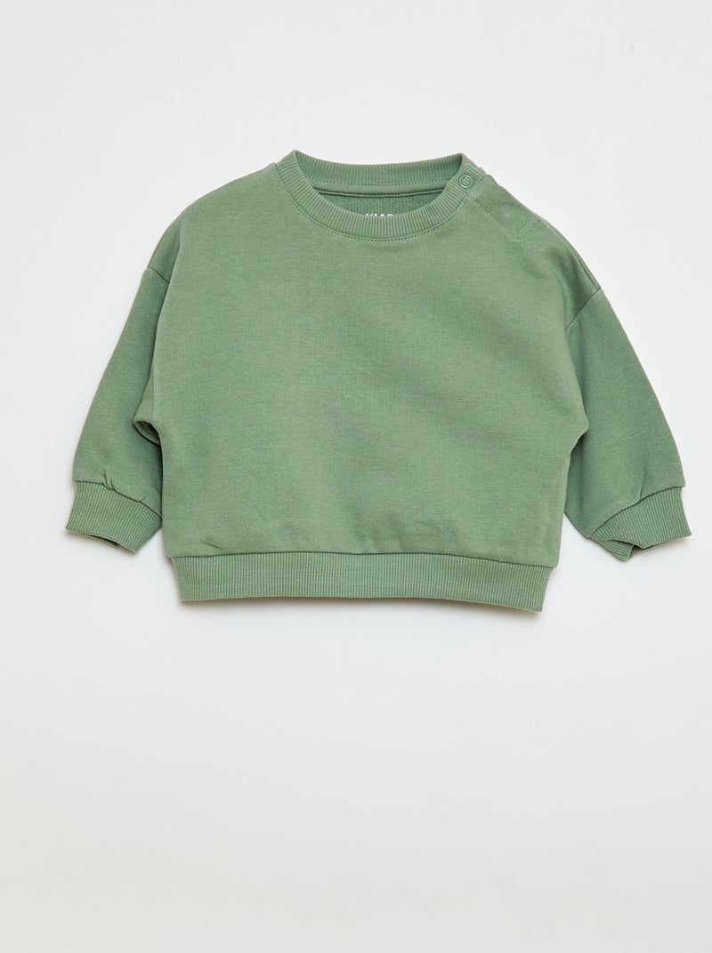 Set van 3 effen sweaters Biege - Kiabi