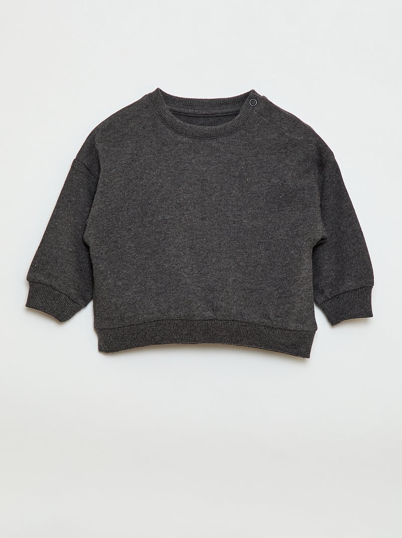 Set van 3 effen sweaters Grijs - Kiabi