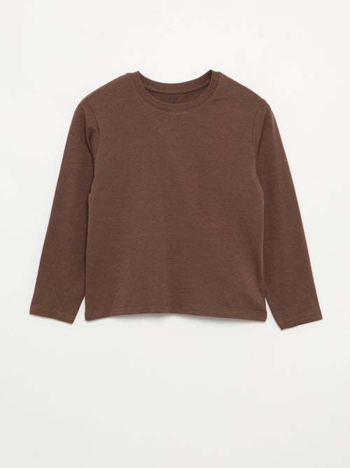 Set van 3 effen T-shirts - Kiabi