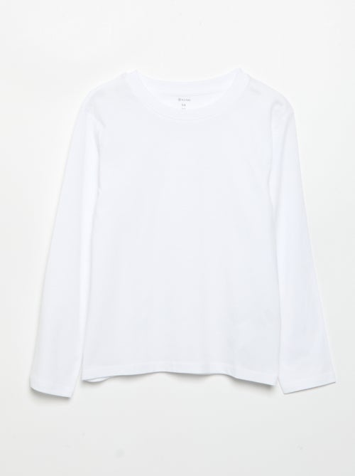 Set van 3 effen T-shirts - Kiabi