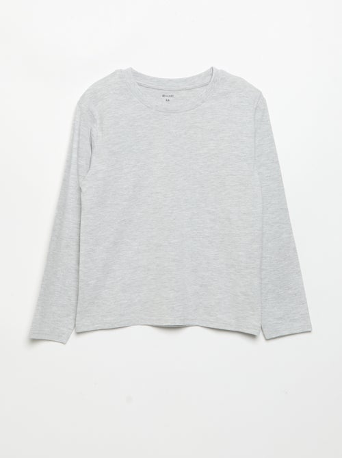Set van 3 effen T-shirts - Kiabi