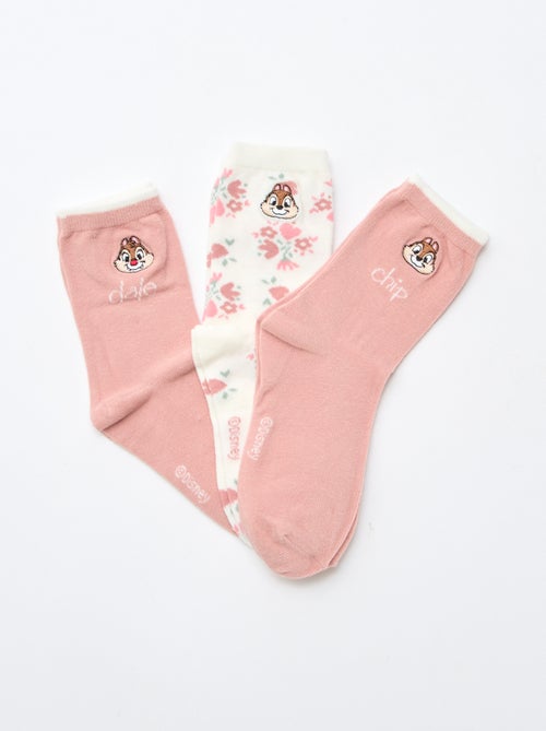 Set van 3 fantasiekousen 'Tic&Tac' - Kiabi