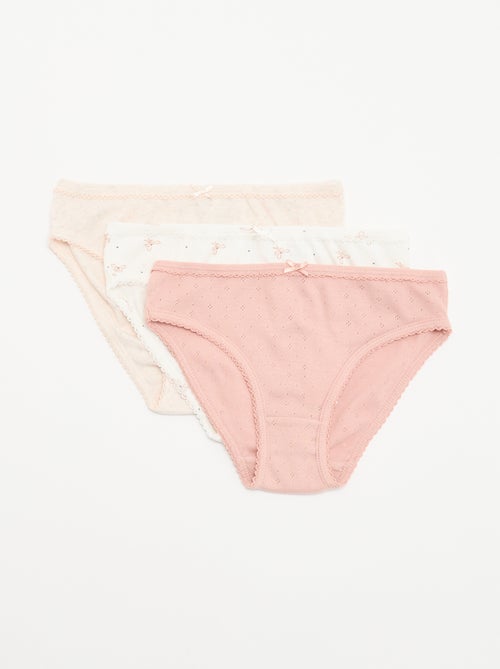 Set van 3 fantasieonderbroeken - Kiabi