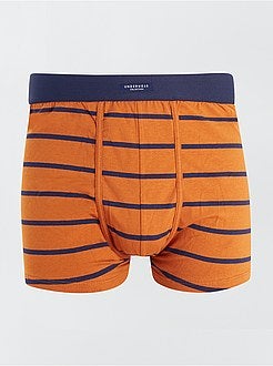 Set van 3 gestreepte boxers - Kiabi