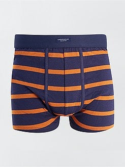 Set van 3 gestreepte boxers - Kiabi
