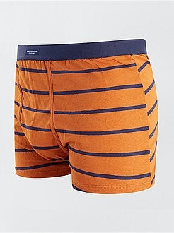 Set van 3 gestreepte boxers - Kiabi