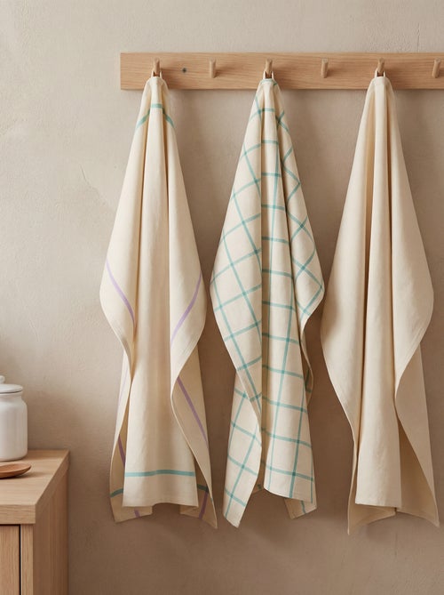 Set van 3 handdoeken - Kiabi Home - Kiabi