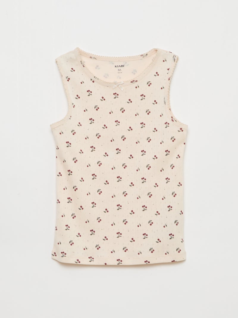 Set van 3 hemdjes van ajourtricot Rose - Kiabi