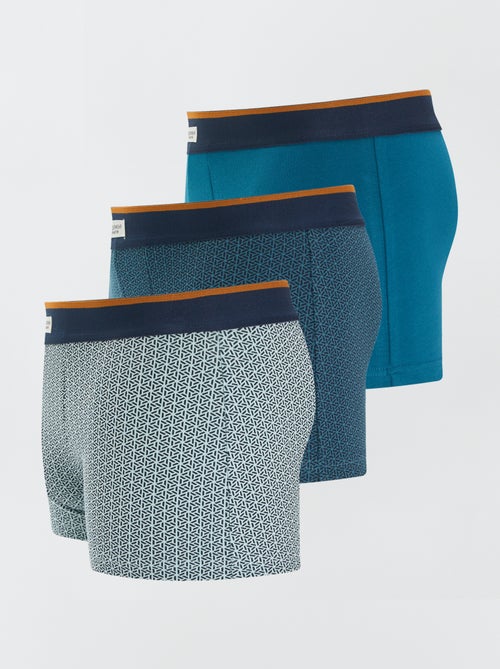 Set van 3 herenboxers van fantasietricot - Kiabi