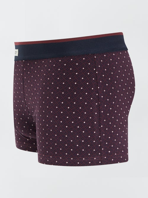 Set van 3 herenboxers van fantasietricot - Kiabi