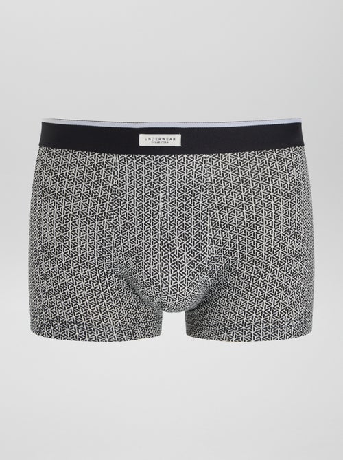 Set van 3 herenboxers van fantasietricot - Kiabi