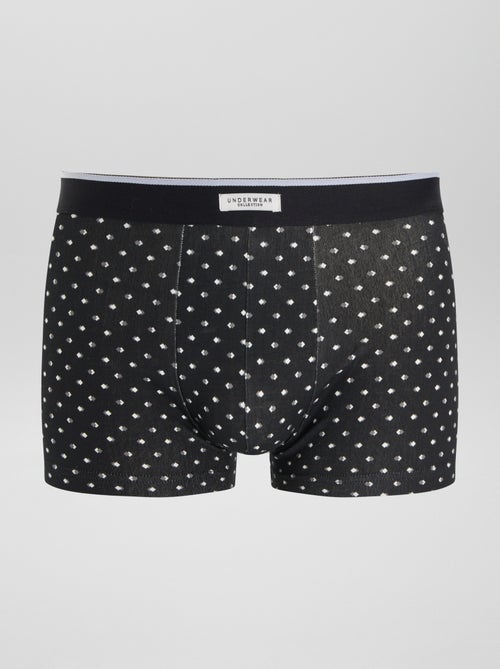 Set van 3 herenboxers van fantasietricot - Kiabi