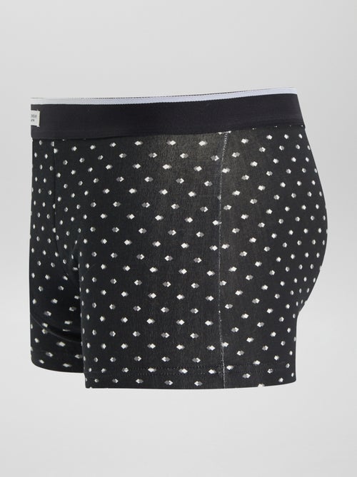 Set van 3 herenboxers van fantasietricot - Kiabi
