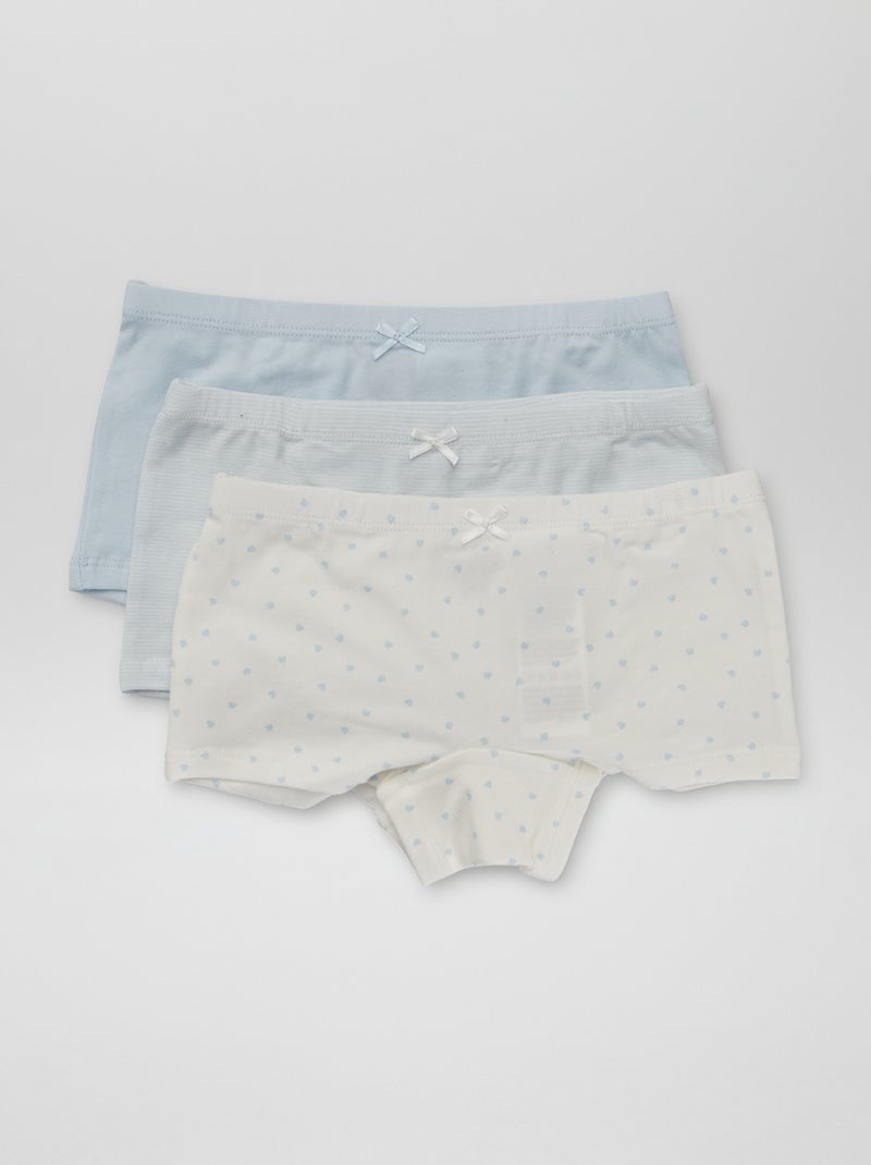 Set van 3 hipsters BLAUW - Kiabi