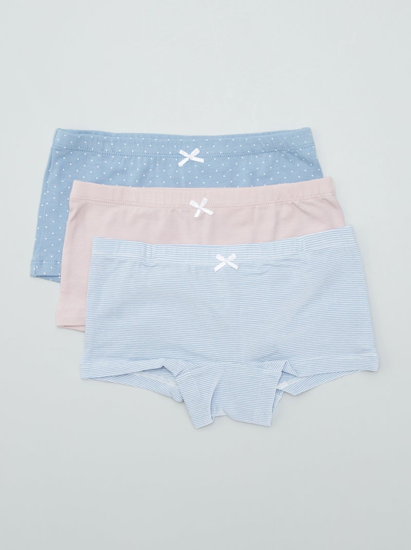 Set van 3 hipsters BLAUW - Kiabi