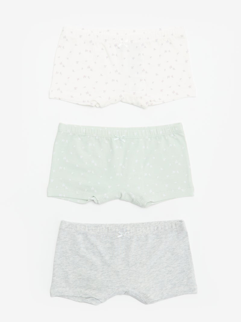 Set van 3 hipsters Groen - Kiabi