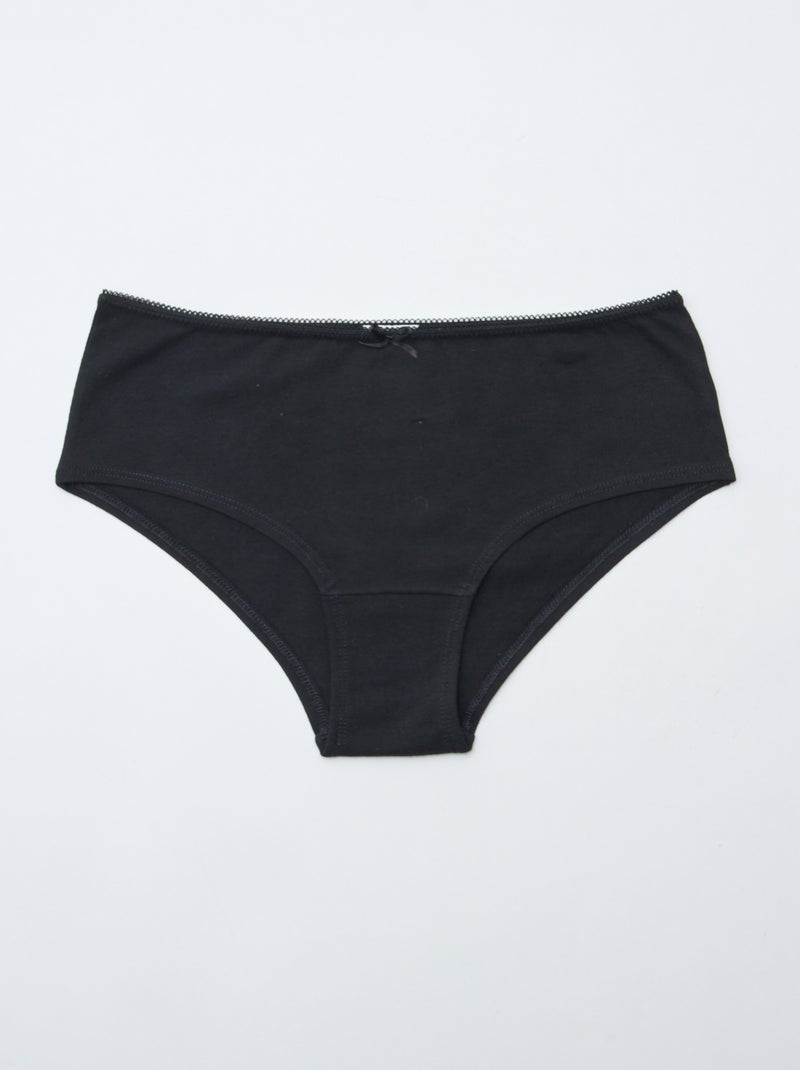 Set van 3 hipsters Zwart - Kiabi