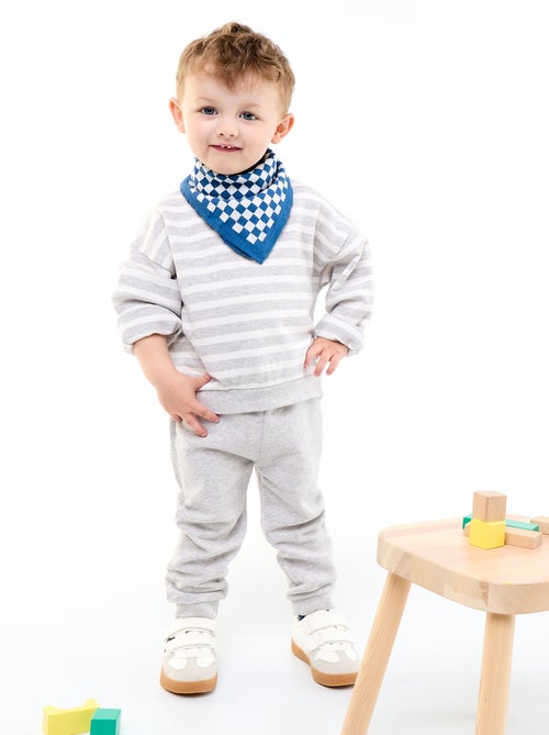Set van 3 joggingbroeken van French Terry - Kiabi Set van 3 joggingbroeken van French Terry - Kiabi
