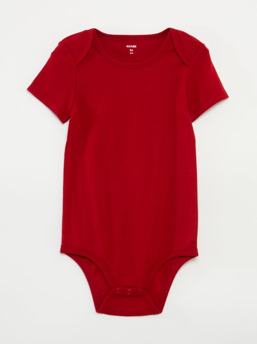 Set van 3 katoenen bodies - gemakkelijk aan te trekken collectie - Kiabi