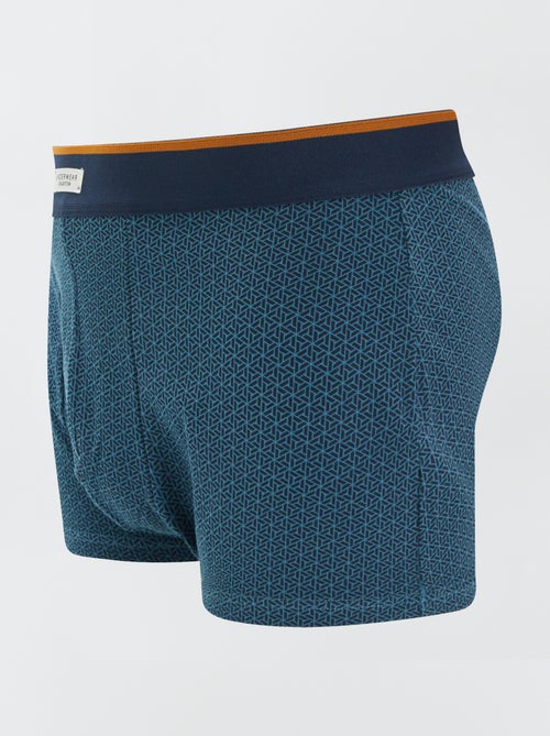Set van 3 katoenen boxershorts - Kiabi