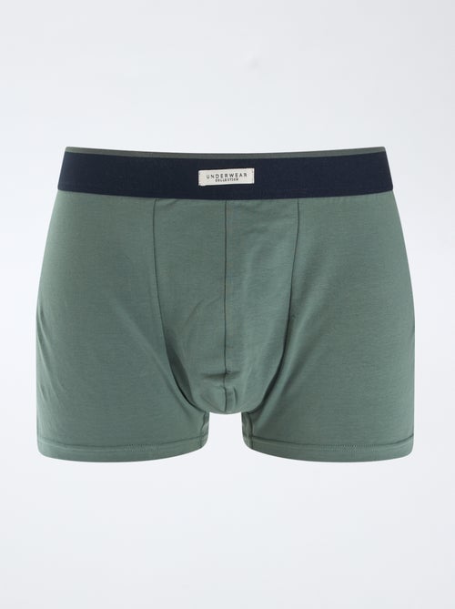 Set van 3 katoenen boxershorts - Kiabi