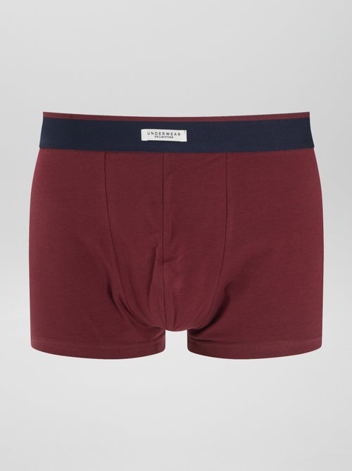 Set van 3 katoenen boxershorts - Kiabi