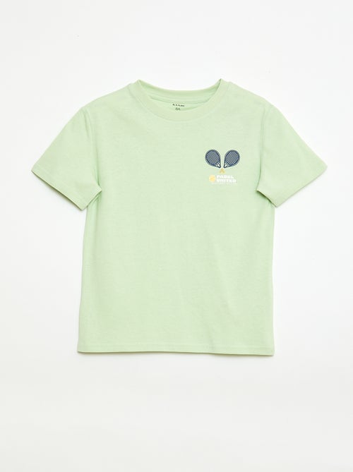 Set van 3 katoenen T-shirts - Kiabi