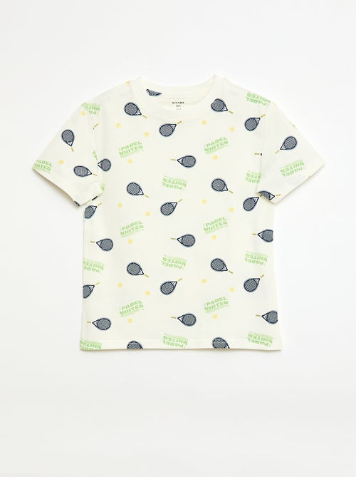Set van 3 katoenen T-shirts - Kiabi