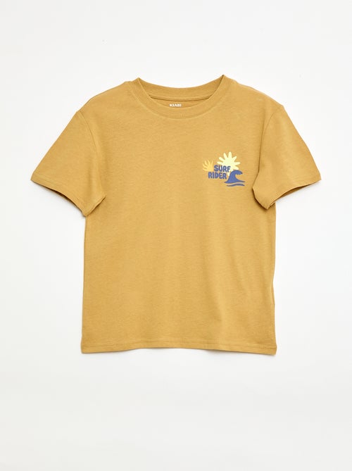 Set van 3 katoenen T-shirts - Kiabi