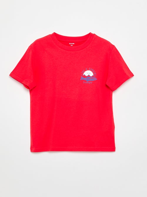 Set van 3 katoenen T-shirts - Kiabi