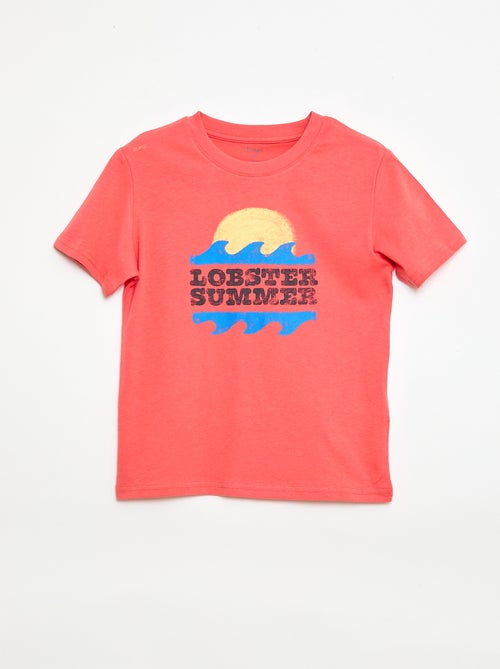 Set van 3 katoenen T-shirts - Kiabi