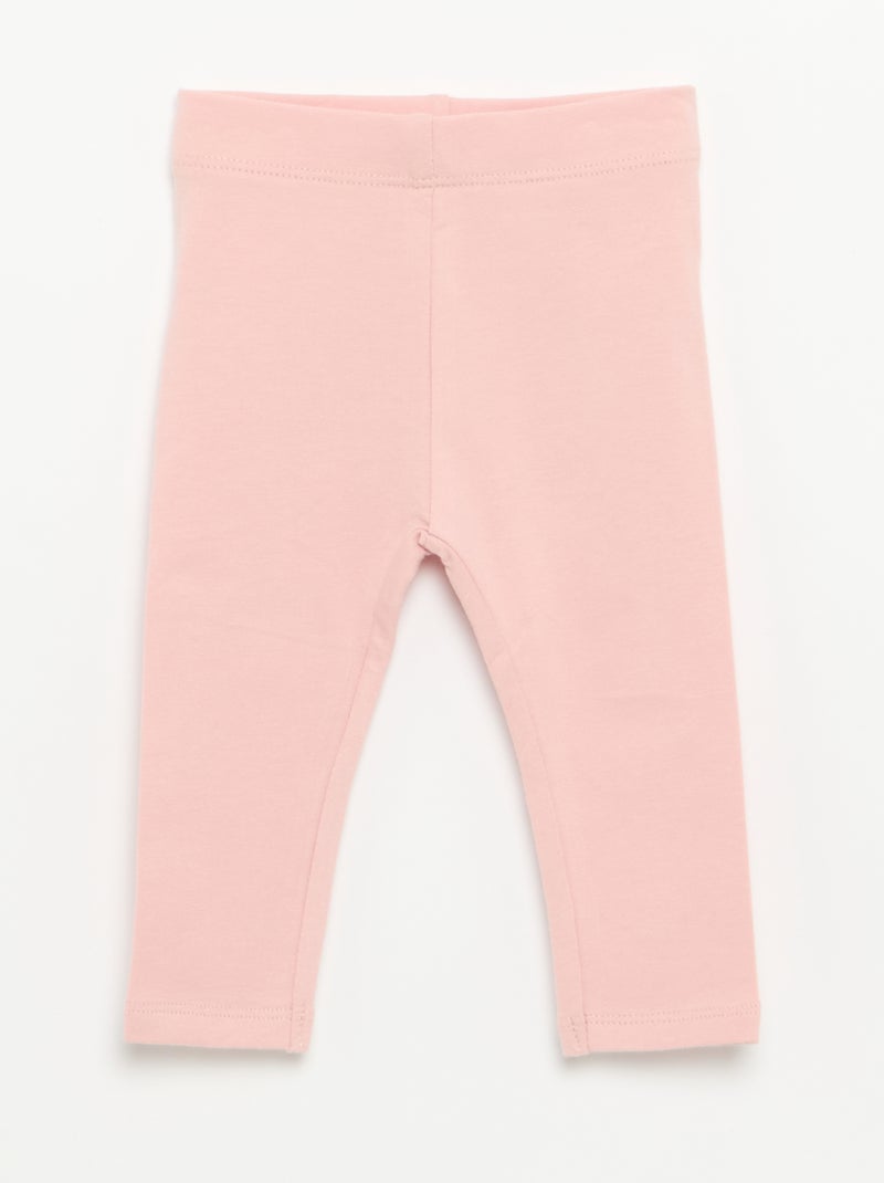 Set van 3 lange leggings Wit - Kiabi