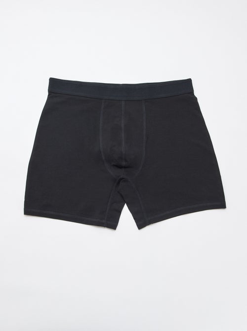 Set van 3 lange stretch boxershorts - Kiabi