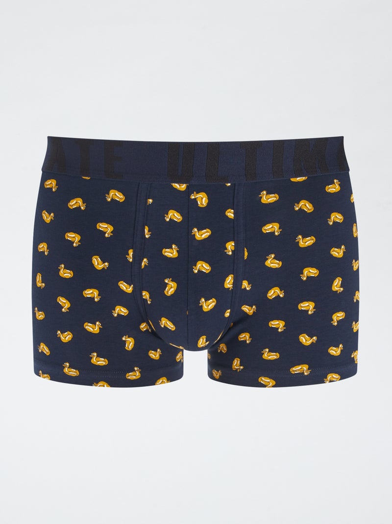 Set van 3 leuke boxers BLAUW - Kiabi