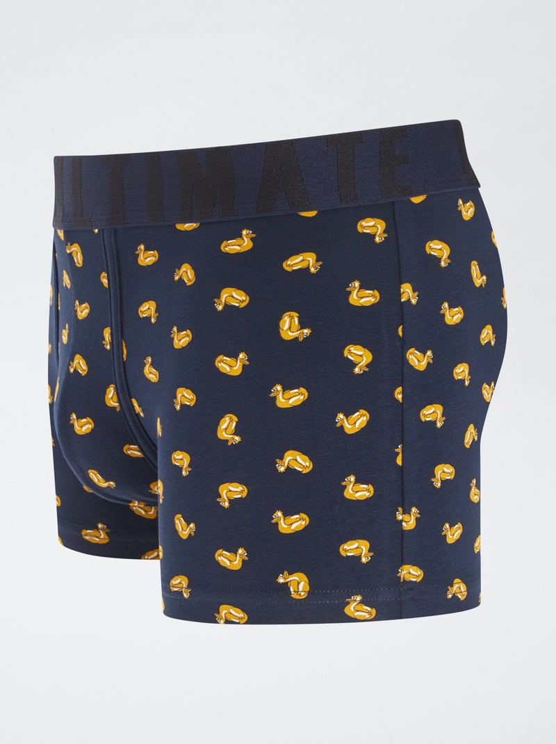 Set van 3 leuke boxers BLAUW - Kiabi
