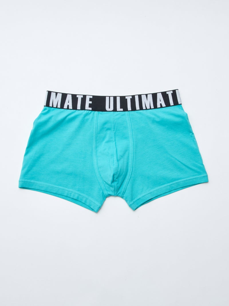 Set van 3 leuke boxers Blauw - Kiabi