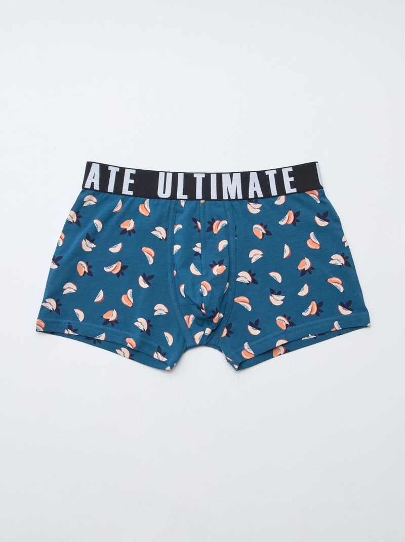 Set van 3 leuke boxers Blauw - Kiabi