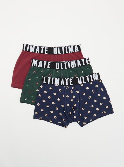 Set van 3 leuke boxers - Kiabi