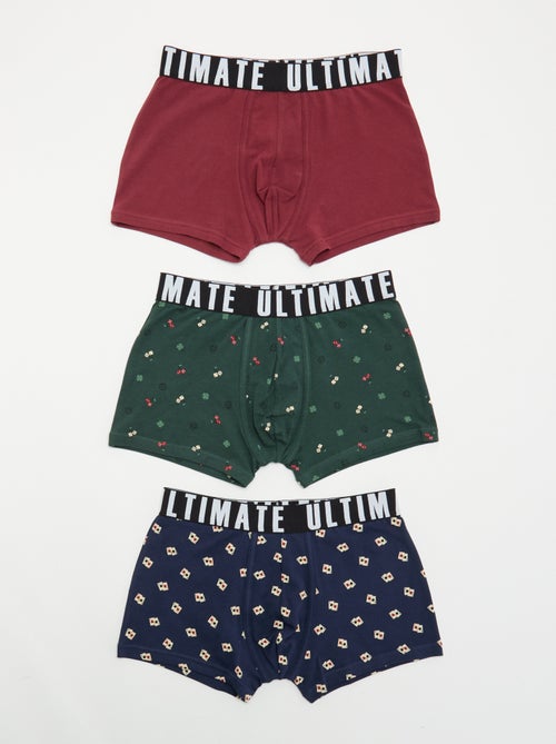 Set van 3 leuke boxers - Kiabi