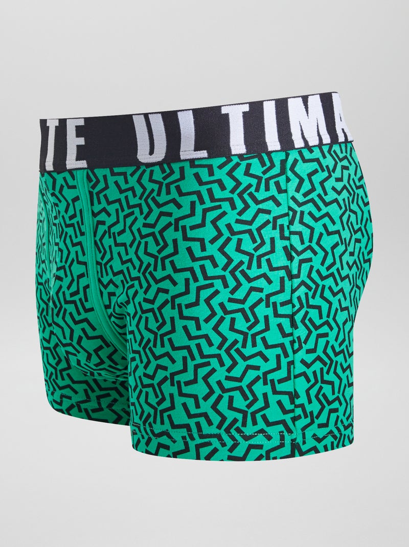 Set van 3 leuke boxers ZWART - Kiabi
