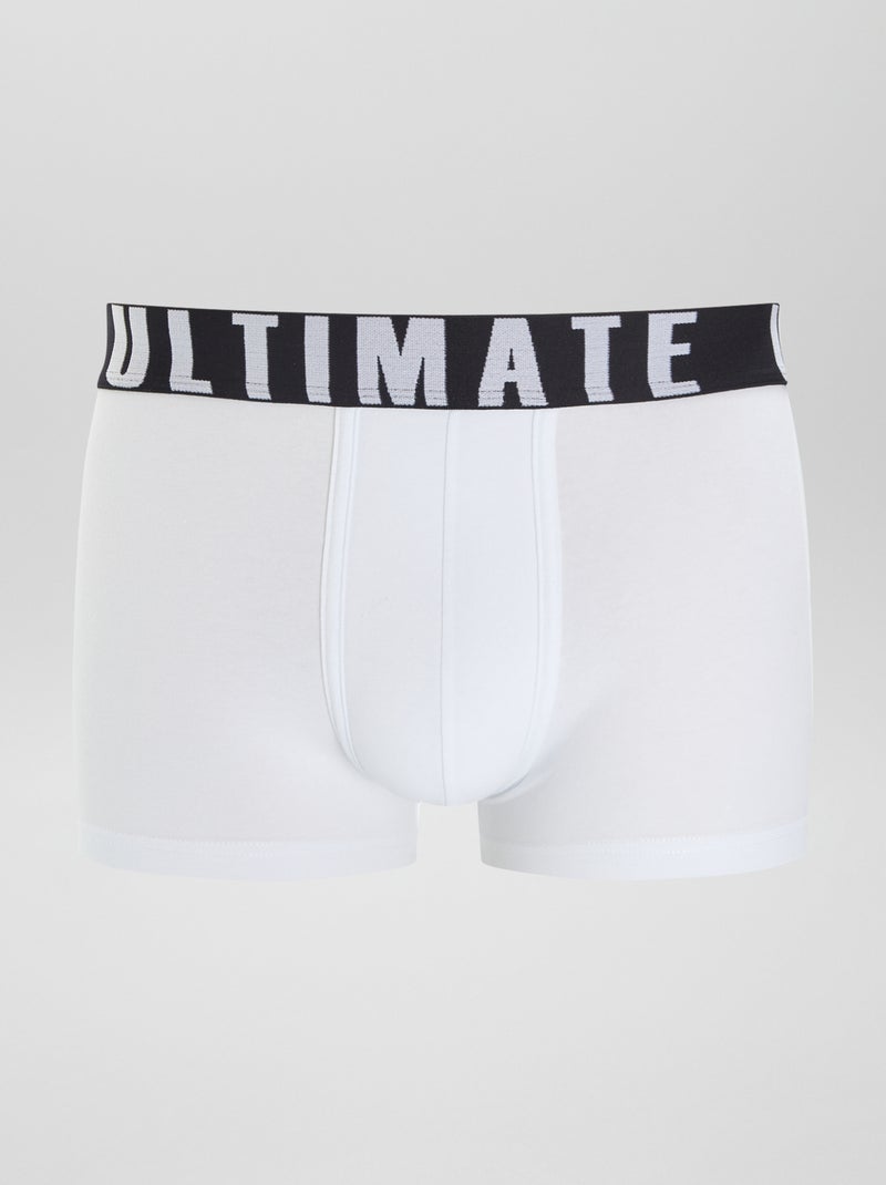 Set van 3 leuke boxers ZWART - Kiabi