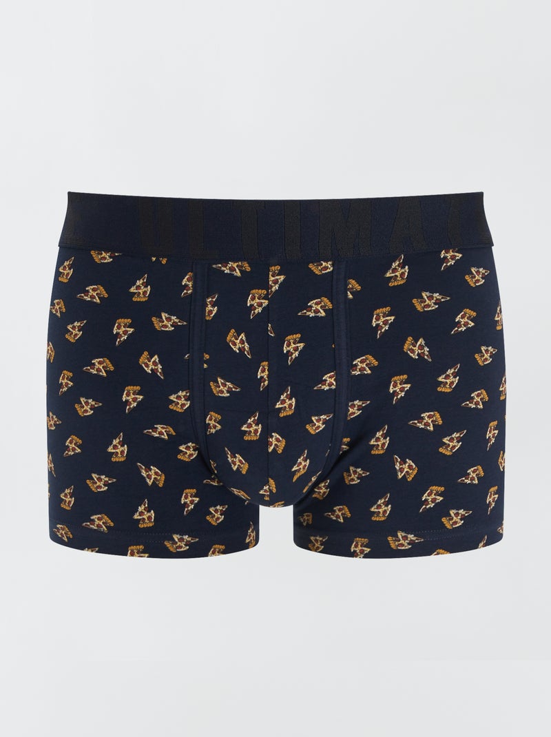 Set van 3 leuke boxers ZWART - Kiabi
