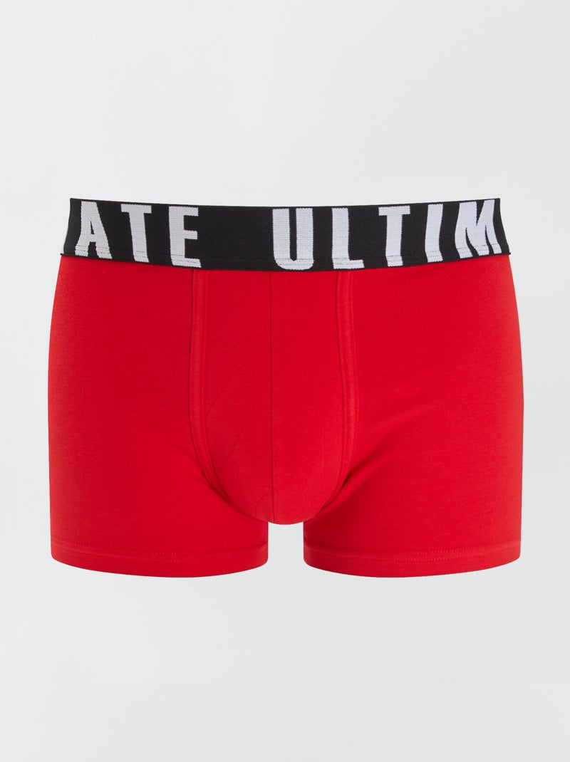 Set van 3 leuke boxers ZWART - Kiabi