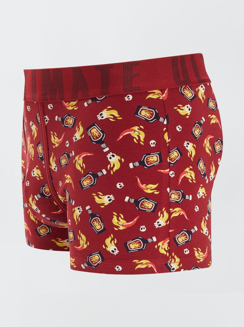 Set van 3 leuke boxers ZWART - Kiabi