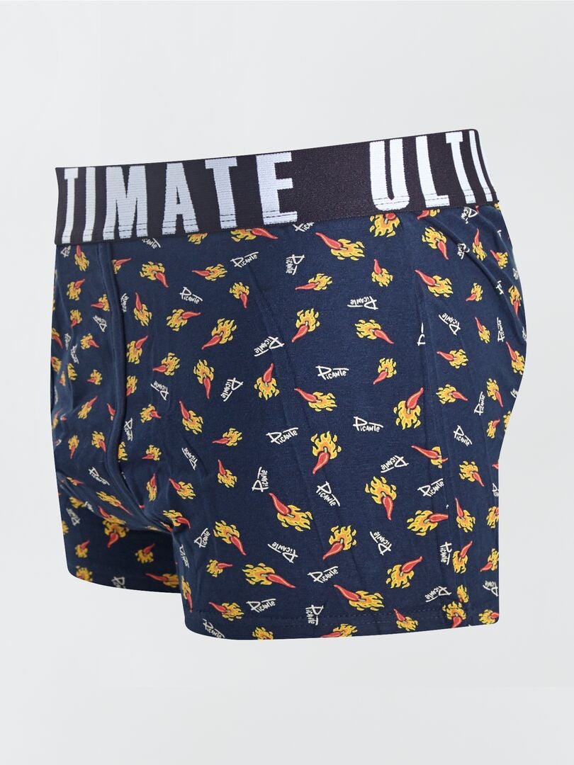 Set van 3 leuke boxershorts ROOD - Kiabi