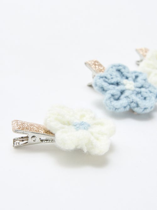 Set van 3 macramé krokodillenklemmen - Kiabi