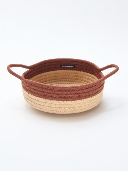 Set van 3 manden met koord - Kiabi